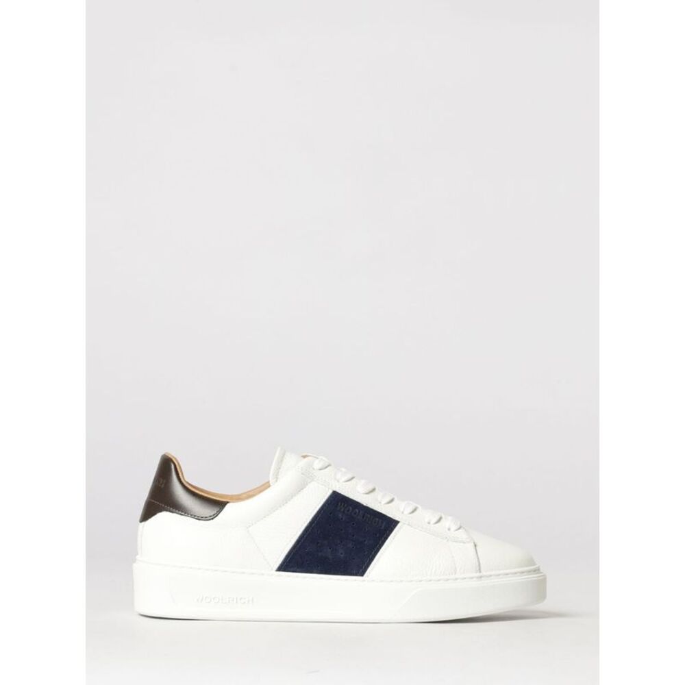 Woolrich Men Woolrich Leather Sneakers